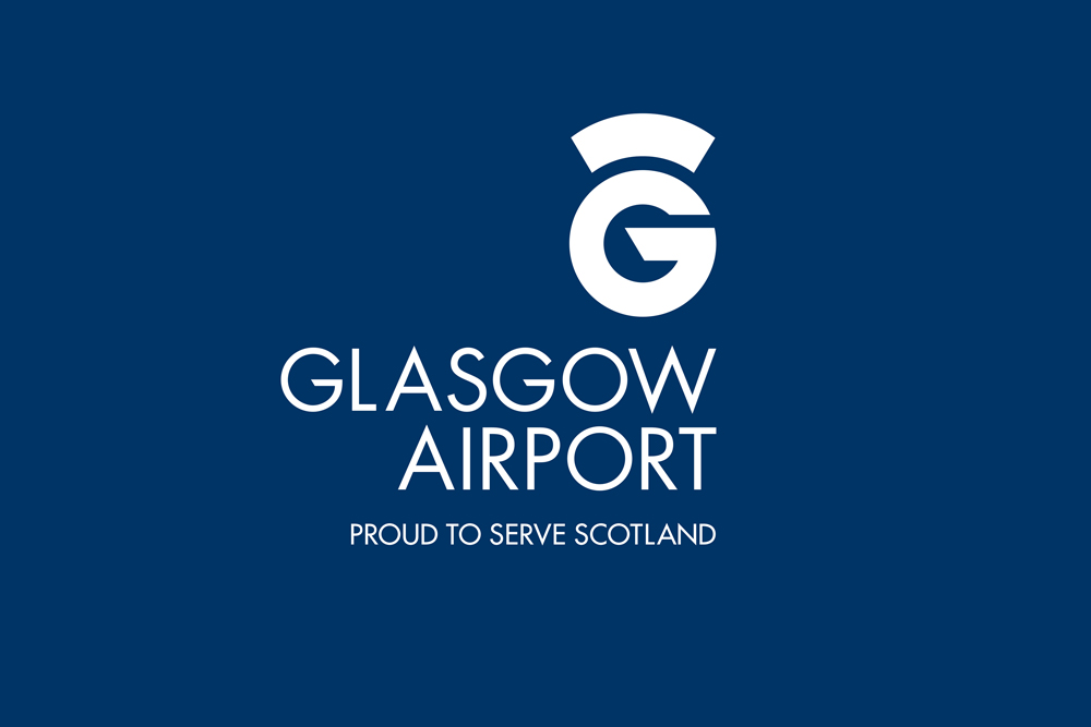 Brand identity creation for Glasgow Airport