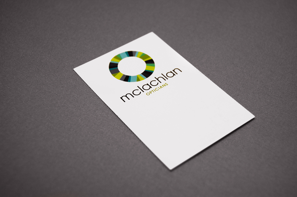McLachlan Opticians Business Cards