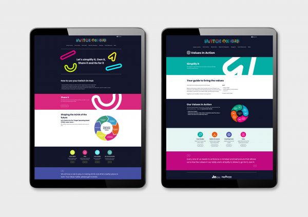 Argyll Community Housing Association | Internal Comms Hub | Designline Creative