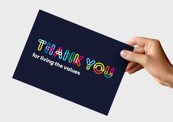 Argyll Community Housing Association | Thank You Card | Designline Creative
