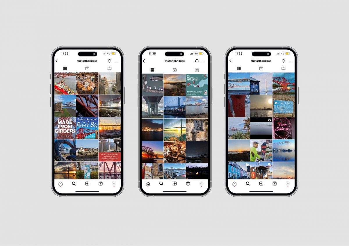 The Forth Bridges | Social Media Strategy | Designline Creative