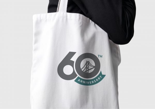The Forth Bridges | 60 Year Anniversary Logo | Designline Creative