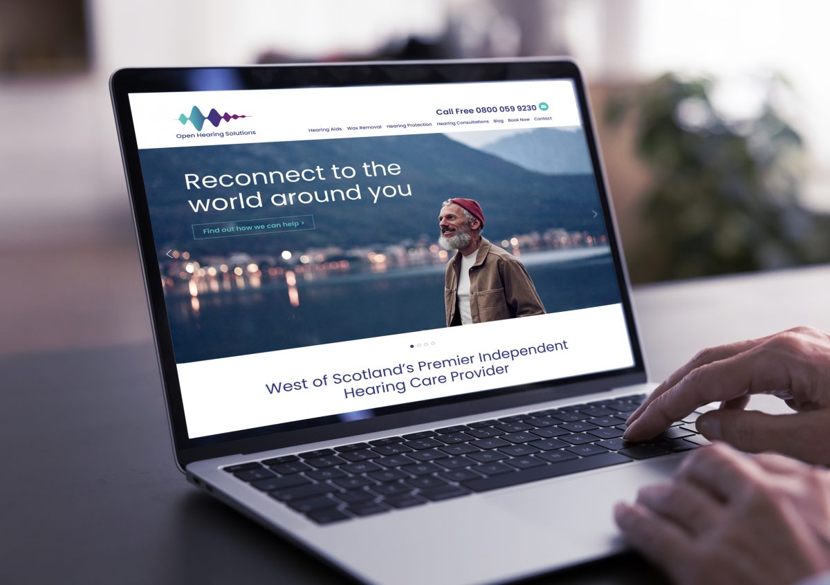 Open Hearing Solutions | Website Design & Development | Designline Creative