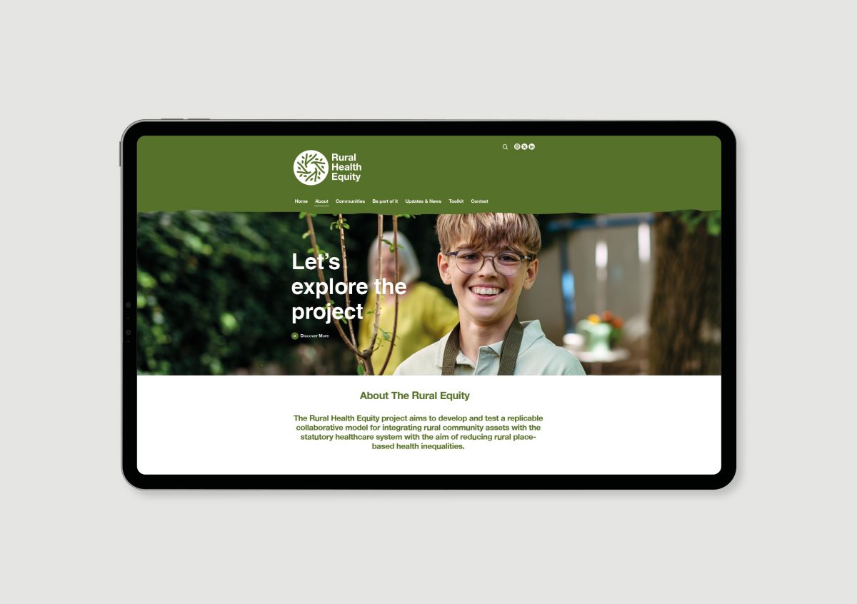 Rural Health Equity | Website Design & Development | Designline Creative