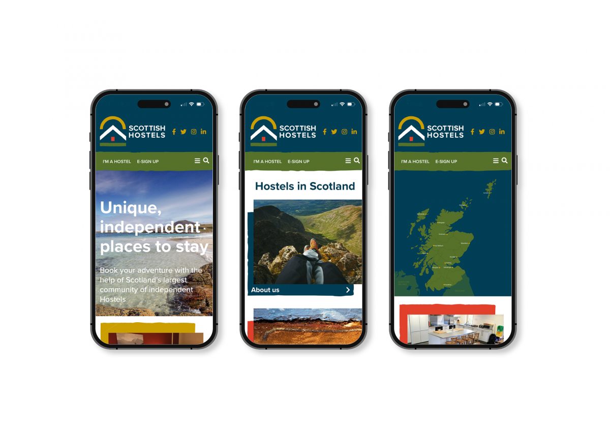 Scottish Hostels | Responsive Website Design & Development | Designline Creative