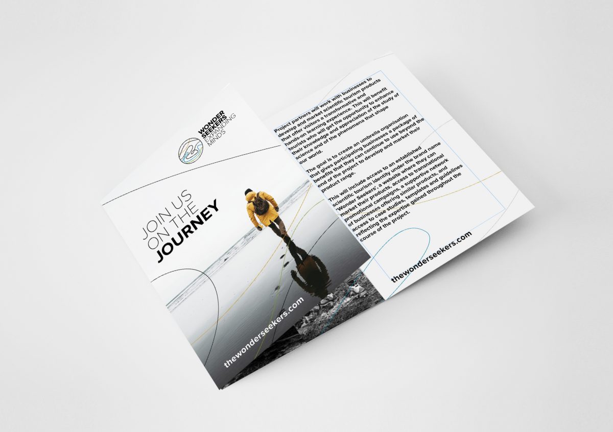 Wonder Seekers Leaflet | Designline Creative